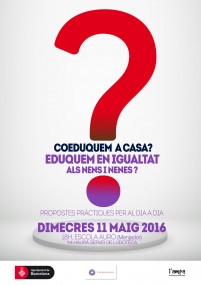 Cartell Xerrada Coeducacií i Igualtat
