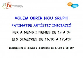 nou grup patinatge